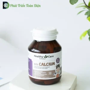 Milk Calcium Healthy Care - Bổ sung Canxi cho Trẻ trên 4 Tháng Tuổi (60 viên)