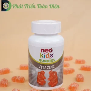 Neo Kids Kẽm Hữu Cơ Con Gấu - Hỗ Trợ Bé Ăn Ngon, Tăng Cường Sức Đề Kháng