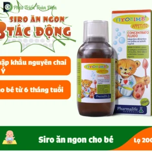 Siro Ăn Ngon 3 Tác Động Fitobimbi Appetito