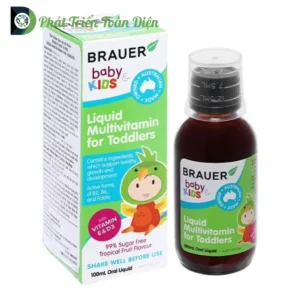 Siro Brauer Baby Kids Liquid Bổ Sung Vitamin C (100ml)