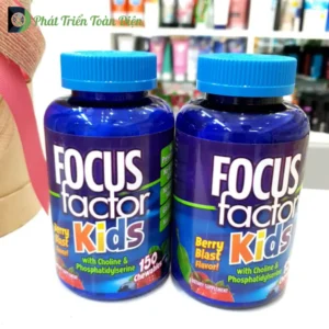 Thực Phẩm Chức Năng Bổ Não Cho Trẻ Focus Factor Kids (150 Viên)