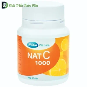 Viên uống Nat C 1000 Cung Cấp Vitamin C Cho Cơ Thể