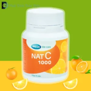 Viên uống Nat C 1000 Cung Cấp Vitamin C Cho Cơ Thể